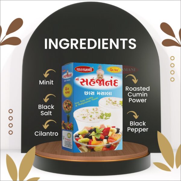 Parasmani Masala Butter Milk Masala (Chhas Masala) 100Gm - Image 3